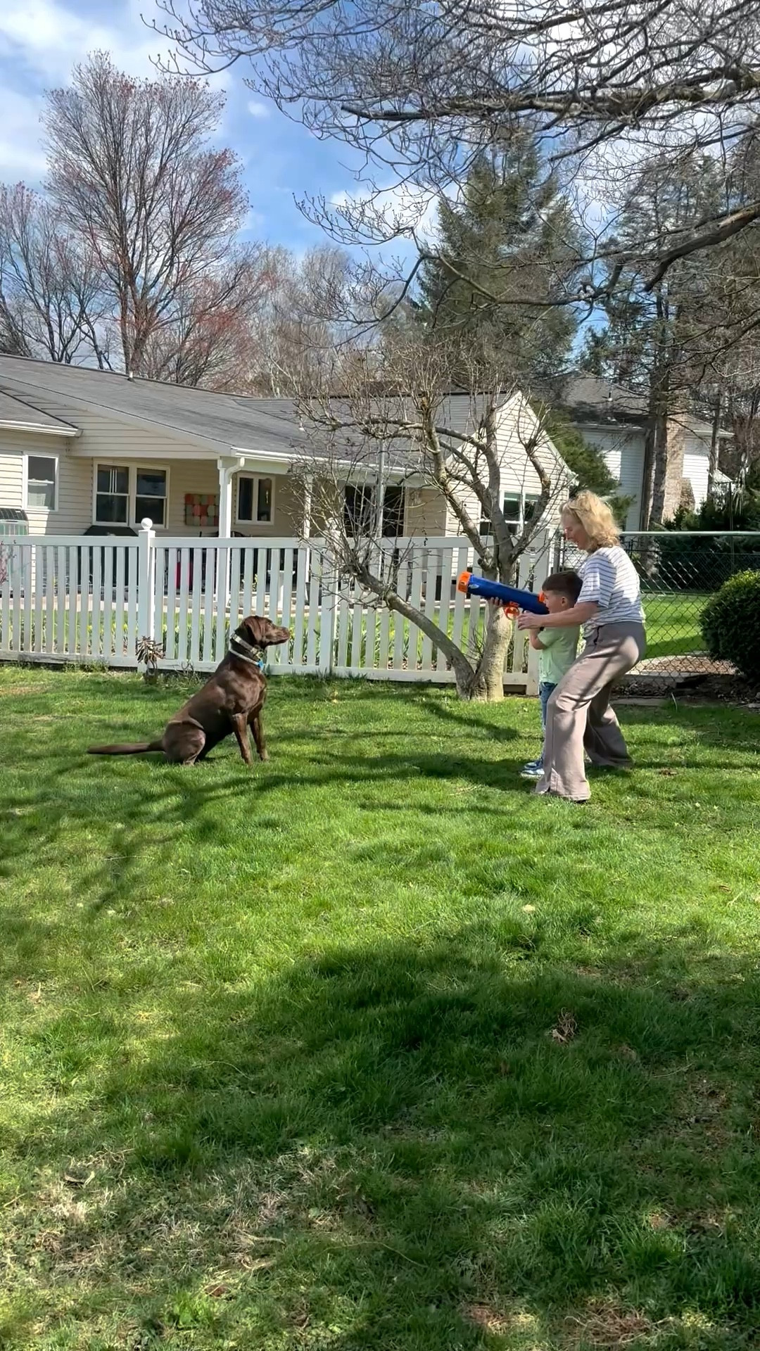 Nothin like a dog ball launcher! This was too fun 🤩 🐶 🏀 

#LTKHome #LTKmomlife #LTKKids