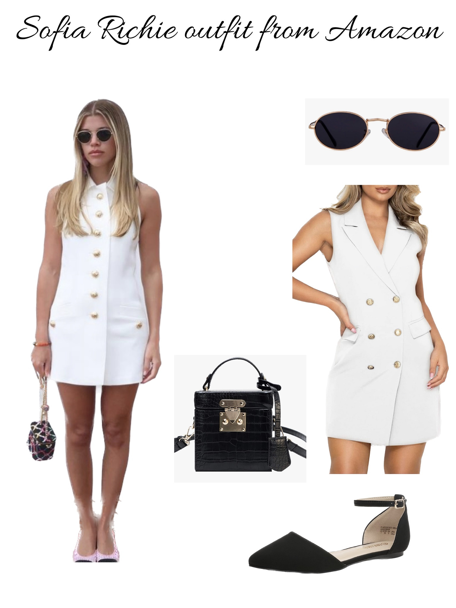 Prime day. Affordable soFia Richie inspired outfit. Sofia Richie amazon finds, Sofia Richie style, old money style, amazon finds, white summer dress, quiet money. neutral vacay style, neutral outfits #sofiarichie #vacaystyle #amazonfinds
Sofia Richie, Meredith Blake, old money aesthetic outfit idea. Affordable!

#LTKFind #LTKunder50 #LTKstyletip