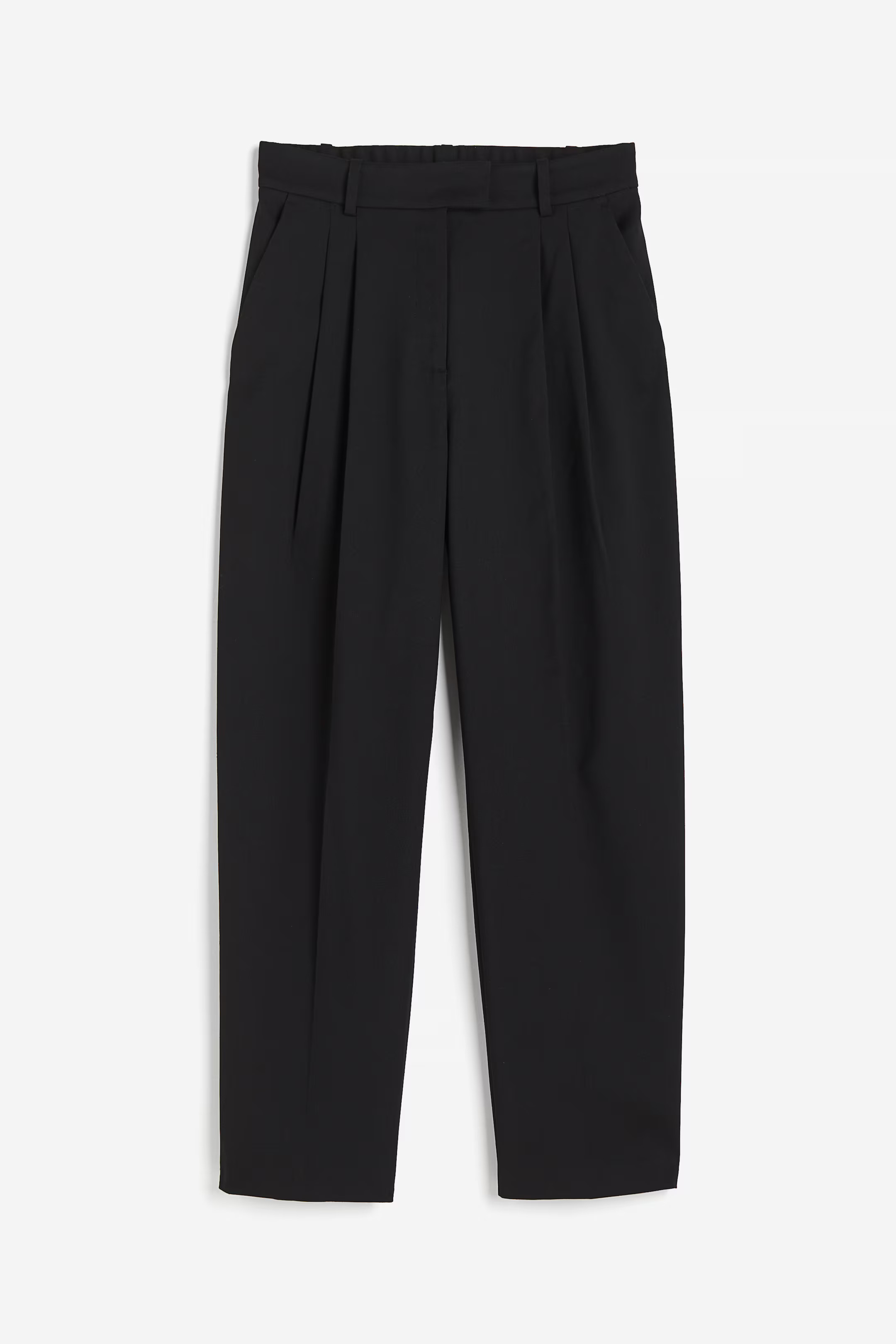 Ankle-length trousers - High waist - Ankle length - Black - Ladies | H&M GB | H&M (UK, MY, IN, SG, PH, TW, HK)