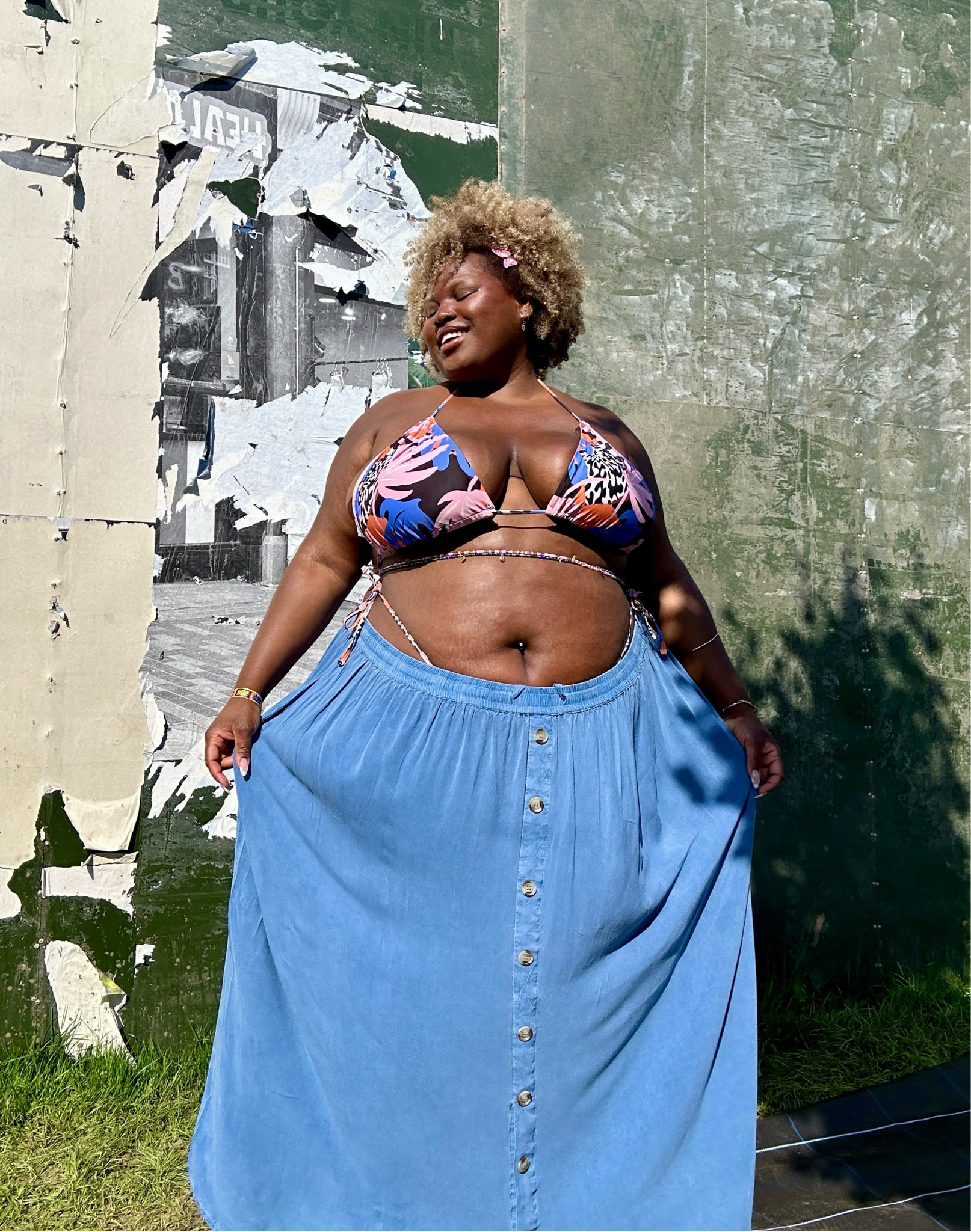 Plus size festival look!