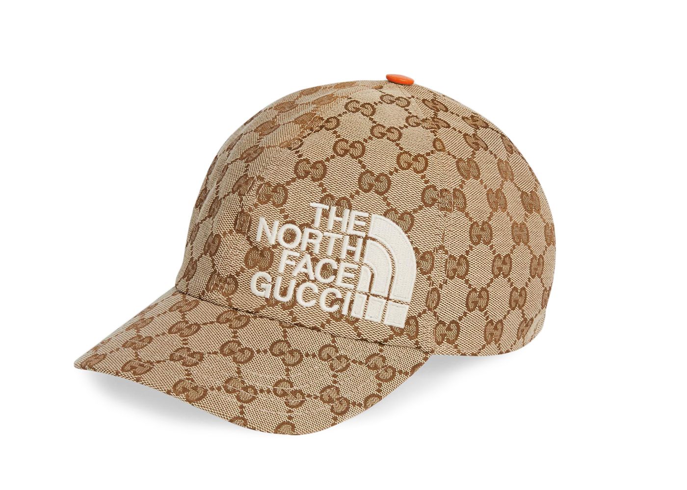Gucci x The North Face Original GG Canvas with Web Baseball Cap Beige Ebony | StockX