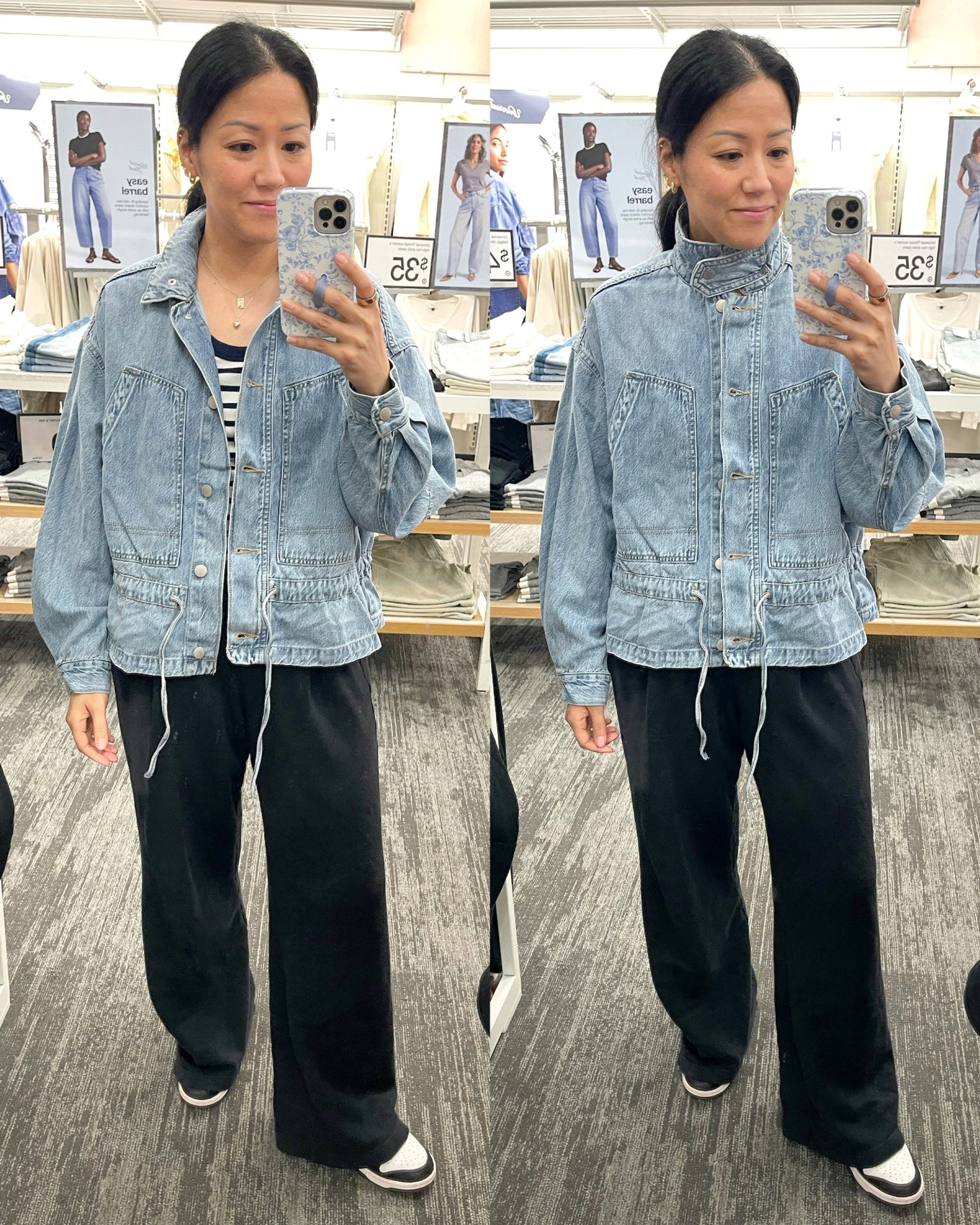 Size medium jacket (ordered small)
Dunks are true to size
Trouser sweatpants size XS (mine are older version but I linked this year’s version)


#LTKSeasonal #LTKSaleAlert #LTKOver40