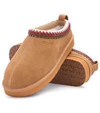 FITORY Women's Suede Slipper | Flat Short Mini Boots with Fur Fleece | Winter Casual Comfort Shoe... | Amazon (US)