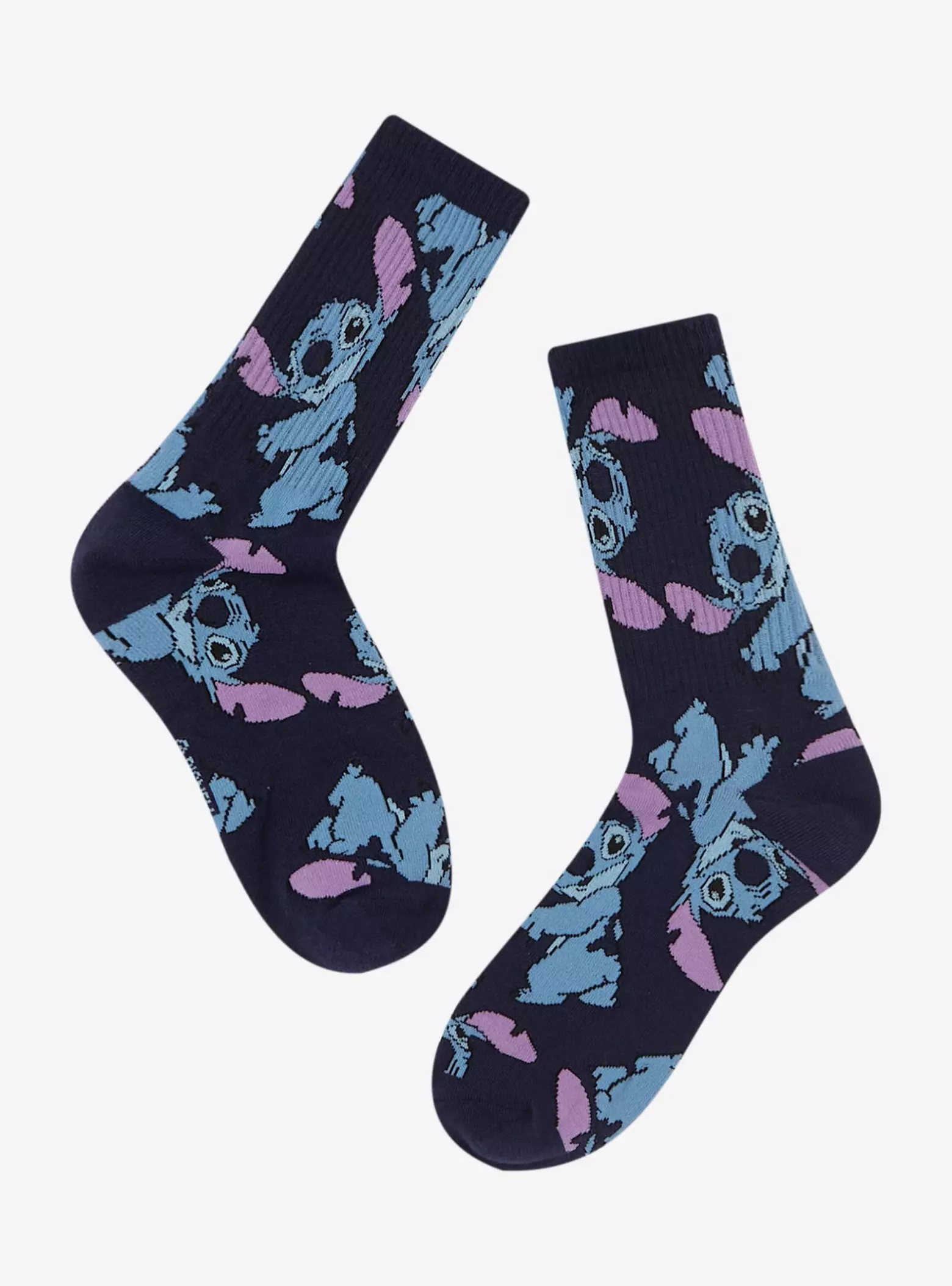 Disney Lilo & Stitch Allover Print Crew Socks — BoxLunch Exclusive | BoxLunch