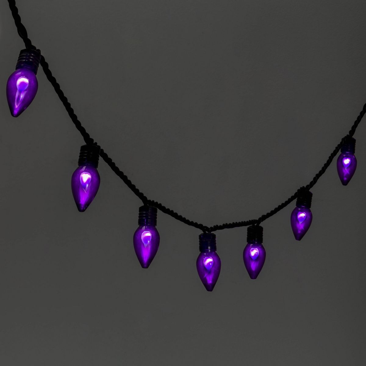 20ct LED Halloween String Lights Purple Flicker - Hyde & EEK! Boutique™ | Target