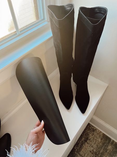 BOOT SHAPERS to help hold the shape of your knee-high boots and keep them upright when not in use

#LTKcurves #LTKstyletip #LTKshoecrush