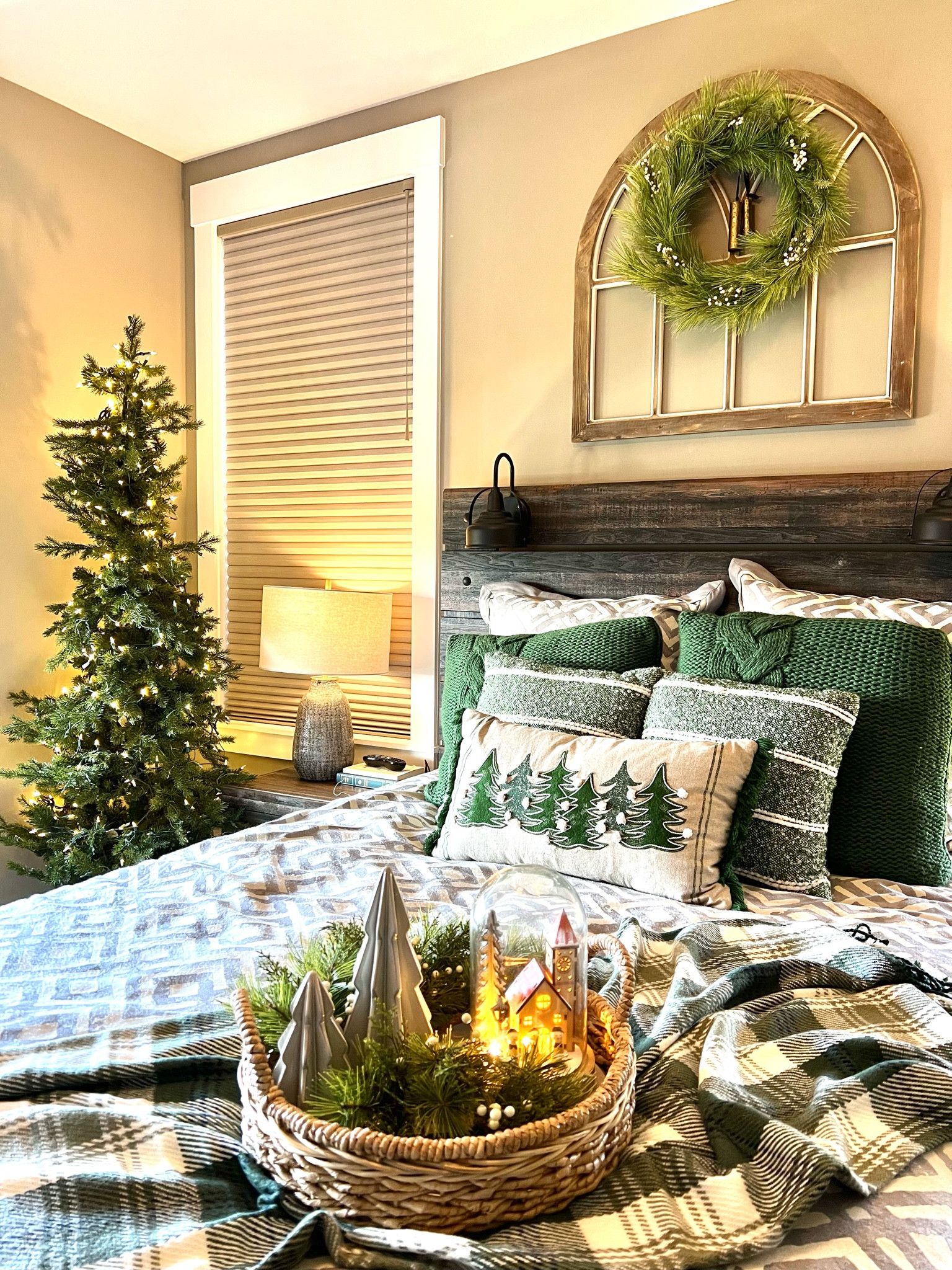 Decorate your bedroom with these beautiful merry and bright green decorations for Target.  They are perfect for Christmas and winter in general!

#LTKCyberweek #LTKHoliday #LTKSeasonal