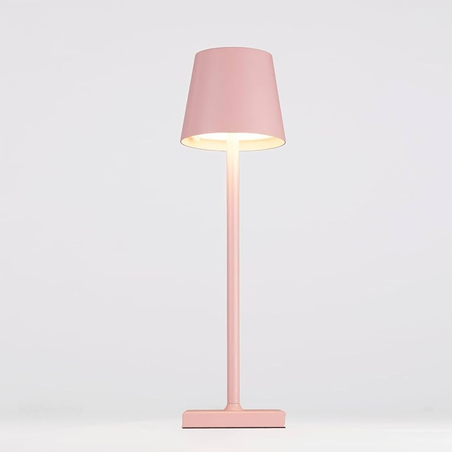 La Luz 13 inch Cordless Table Lamps 5200 mAh Battery Operated Lamp, USB-C Port Rechargeable Lamp ... | Amazon (US)