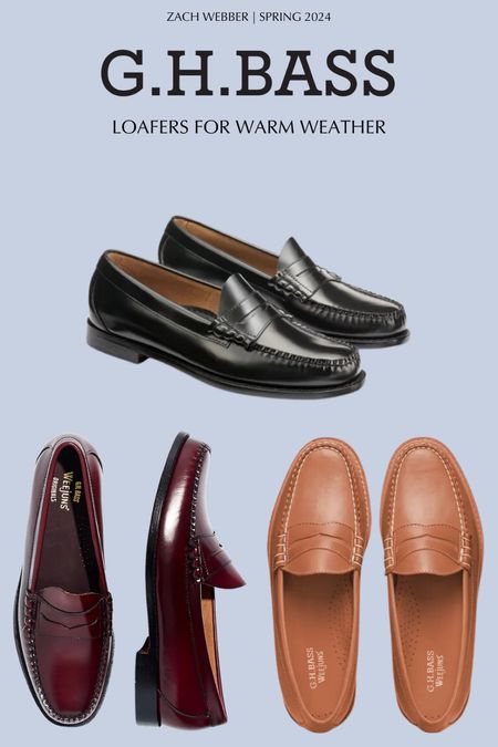 My go to loafers for warmer weather! GH bass is new to me, and I’m loving these classic styles for summer. 

#LTKmens #LTKstyletip #LTKSeasonal