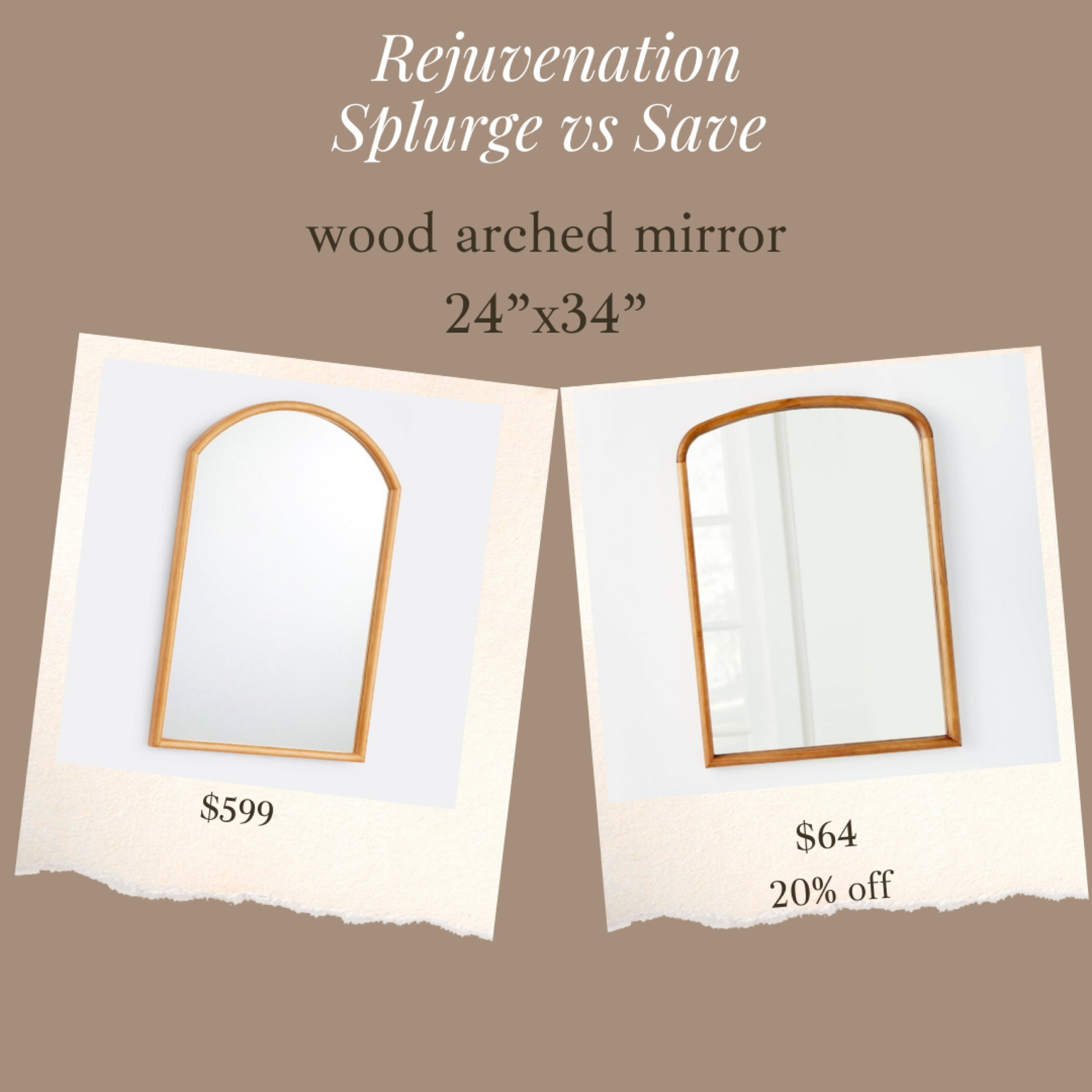 The best priced wood arched mirror was marked down even more!!! Now an extra 20% off! High sellout risk 

#LTKsalealert #LTKSpringSale #LTKhome