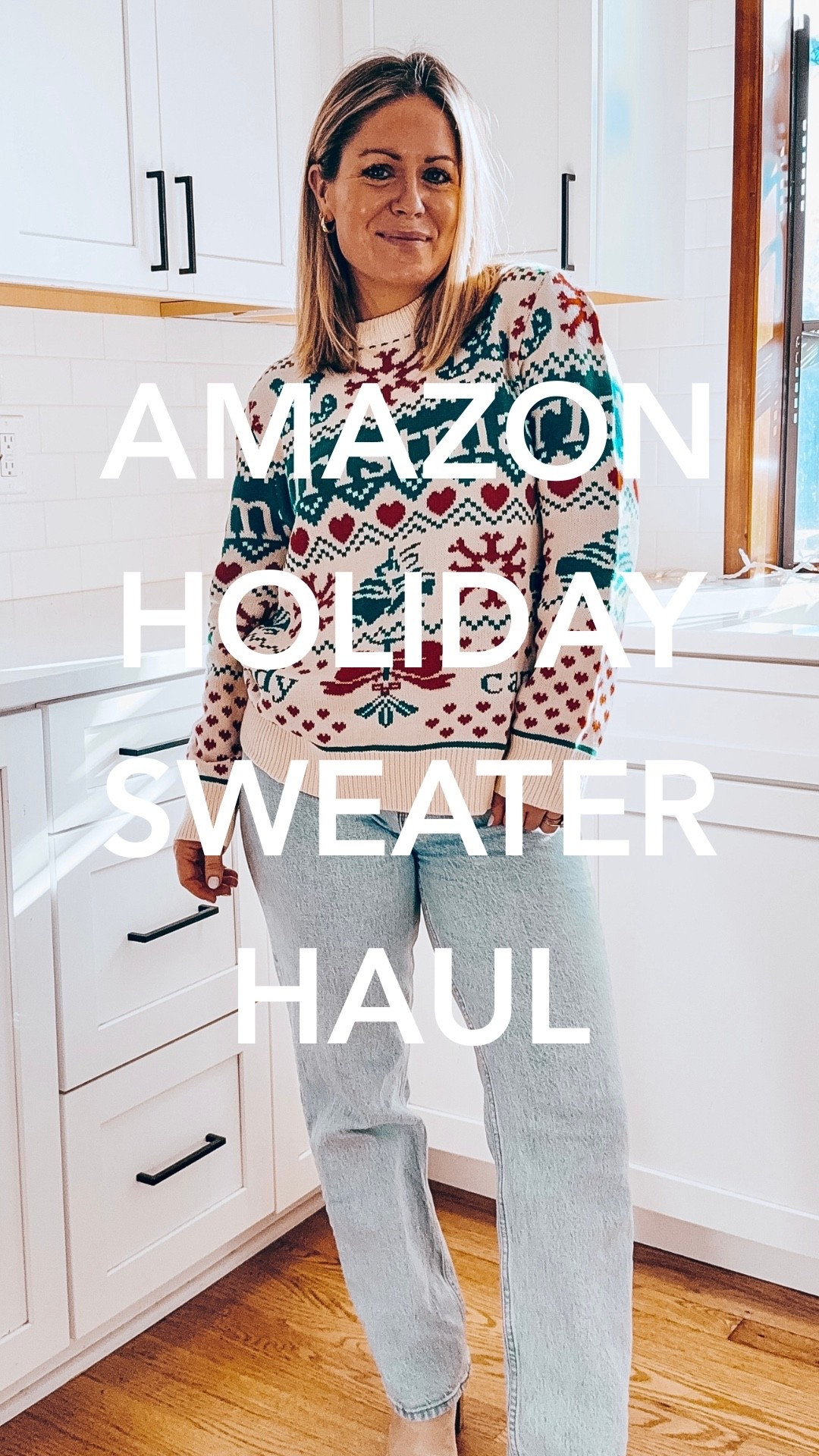 Amazon Holiday Sweater Haul! Wearing a S in everything. 

#LTKHoliday #LTKPetite #LTKFindsUnder50