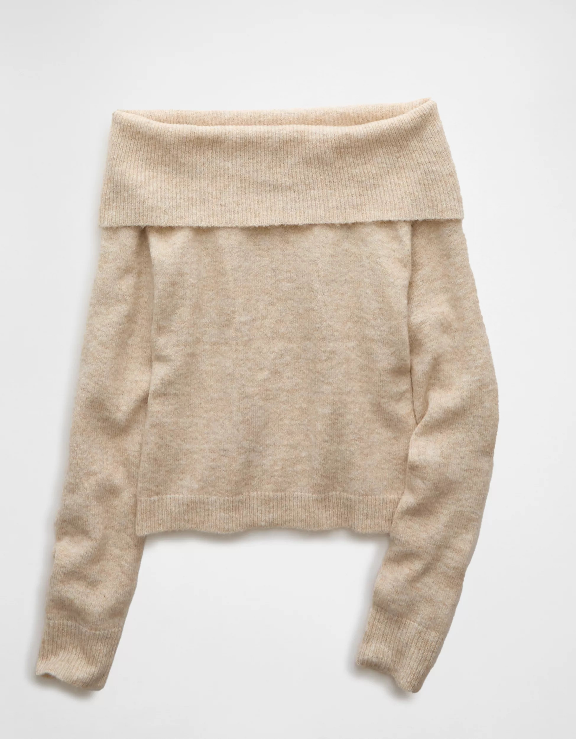 AE Whoa So Soft Off-The-Shoulder Sweater | American Eagle Outfitters (US & CA)