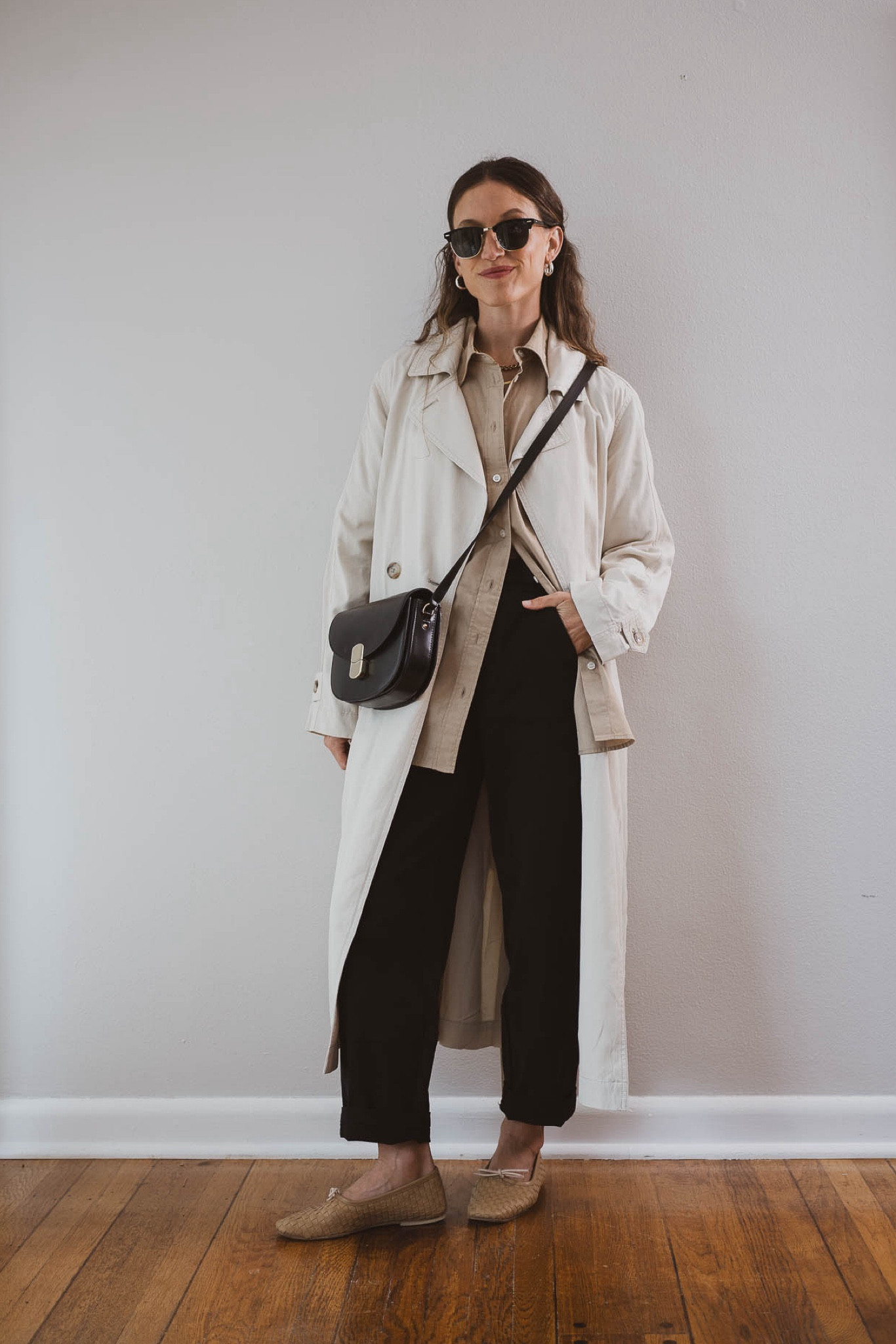 Fall Capsule: Day Ten 🍂

Gap shirt, XS, runs big but I got my true size. Everlane pants, 24, I took my smaller size and the shorter inseam. Frēda Salvador flats, code FALLFRIENDS for 20% off, after 9/30 use code STITCHANDSALT15 for 15% off your first purchase. Madewell trench, currently 25% off. Sèzane bag. Quince sunglasses. Parker Necklace, Kate Necklace, and Chunky Silver Hoops from Sela Designs, ASHLEYROHR10 for 10% off  

#LTKSaleAlert #LTKSeasonal #LTKOver40