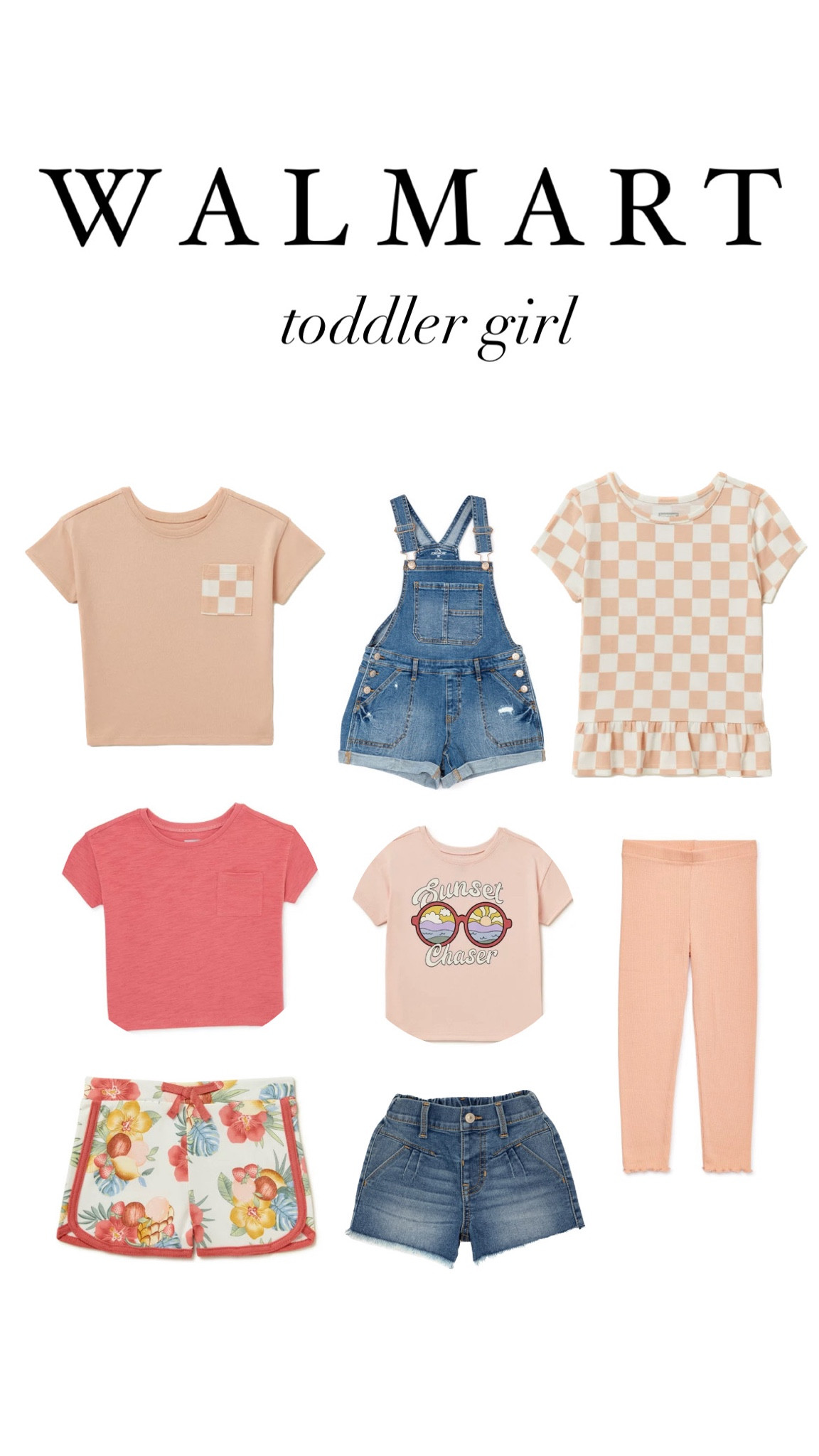 Toddler girl fashion finds 👏🏼  couldn't link her black shorts but i'd check your local stores!

#LTKunder50 #LTKkids #LTKfit