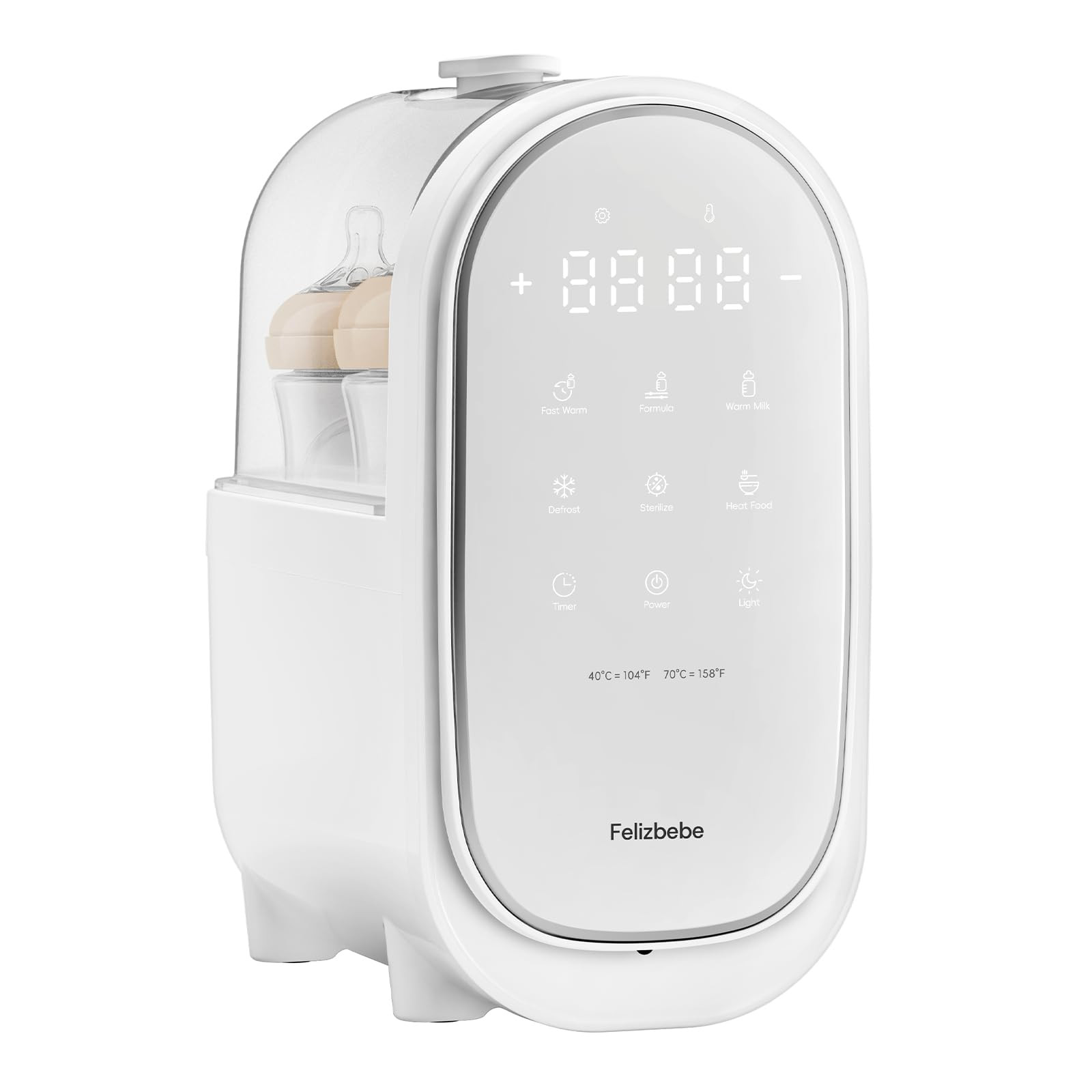 11 in1 Flaschenwärmer Baby & Sterilisator für Babyflaschen, Schnelles Aufwärmen in 3 Min Fläs... | Amazon (DE)