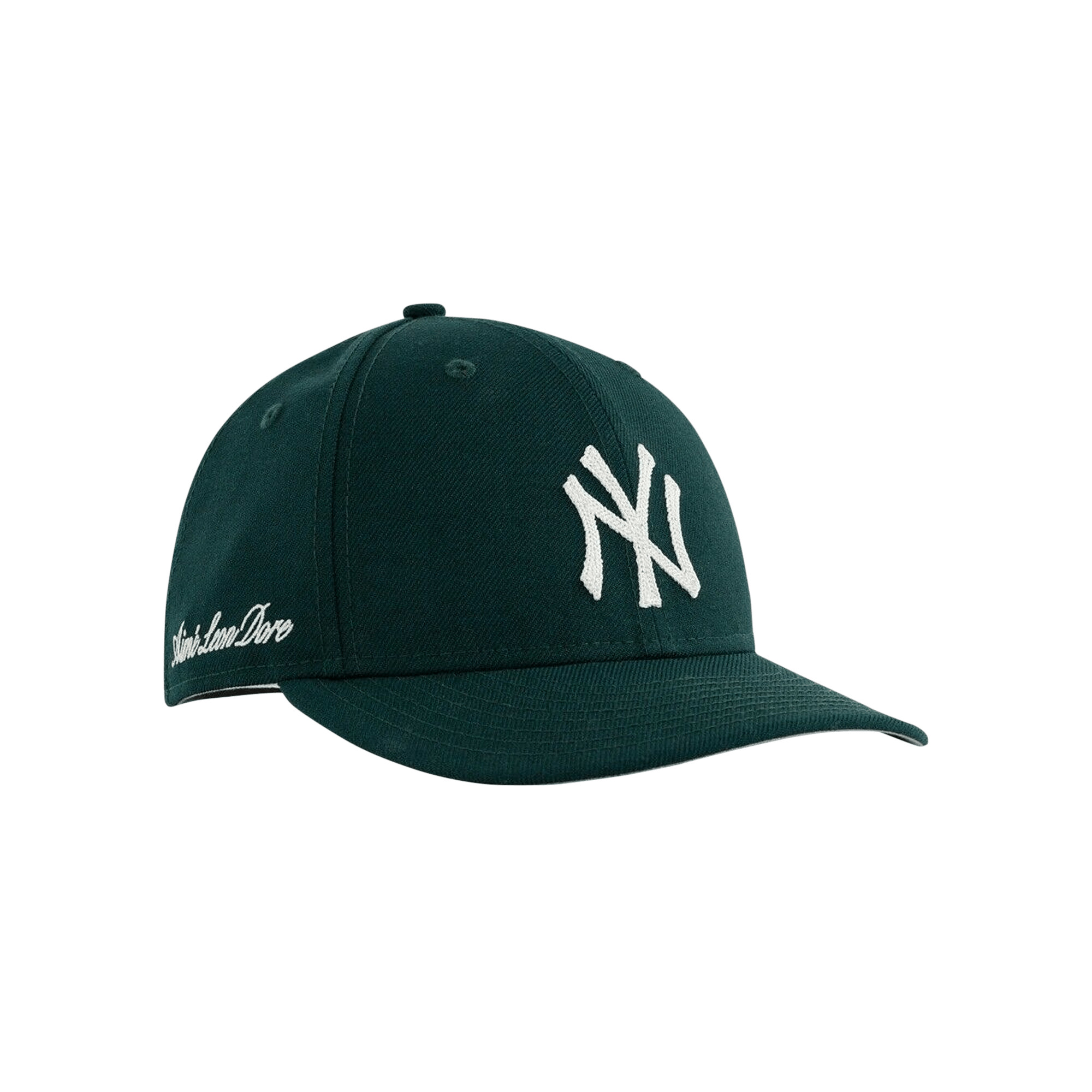 Aimé Leon Dore x New Era Chain Stitch Yankees Hat 'Dark Green' | GOAT