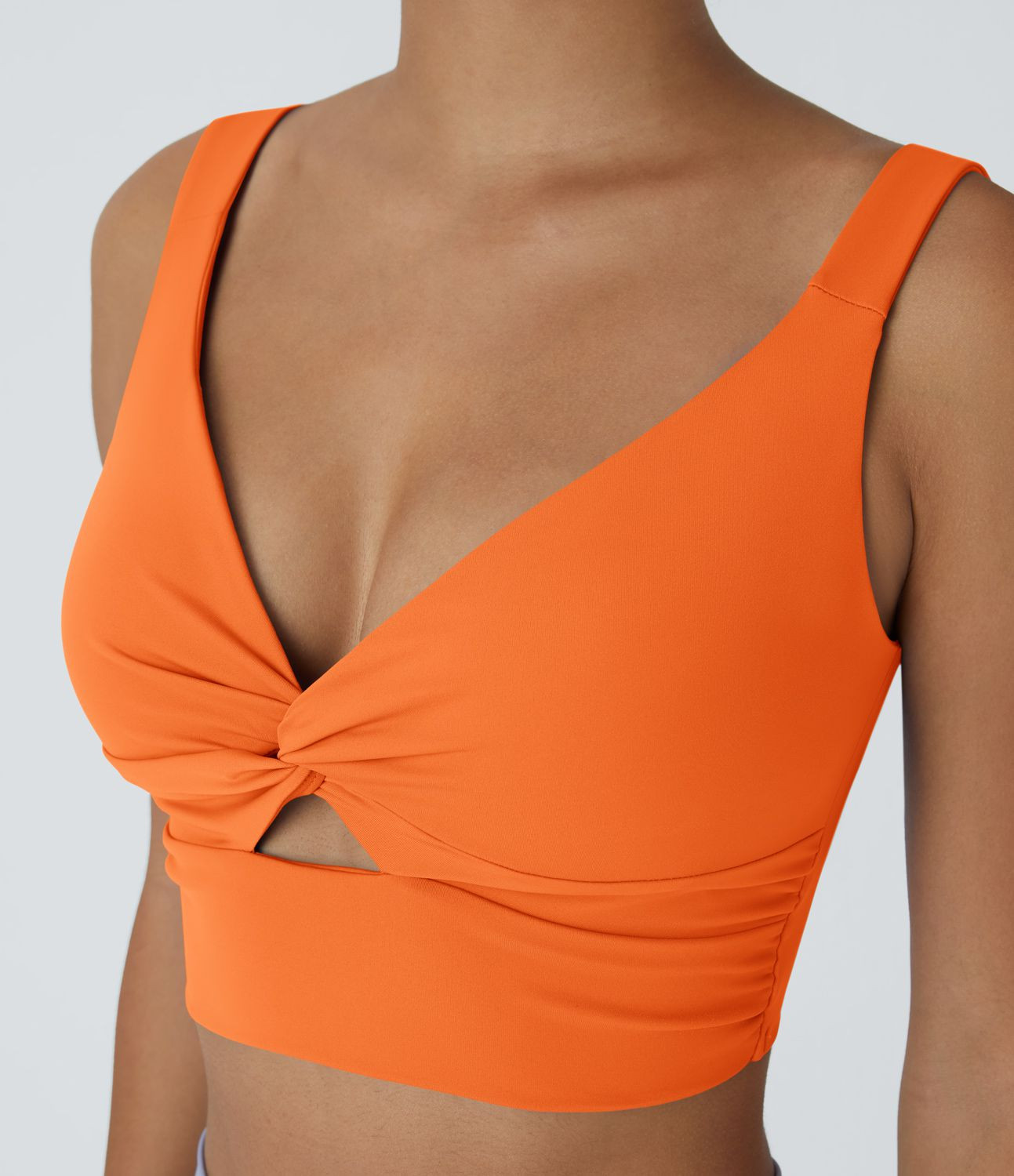 Women’s Softlyzero™ Airy Low Support Twisted Cut Out Backless Cool Touch Barre Ballet Dance S... | HALARA