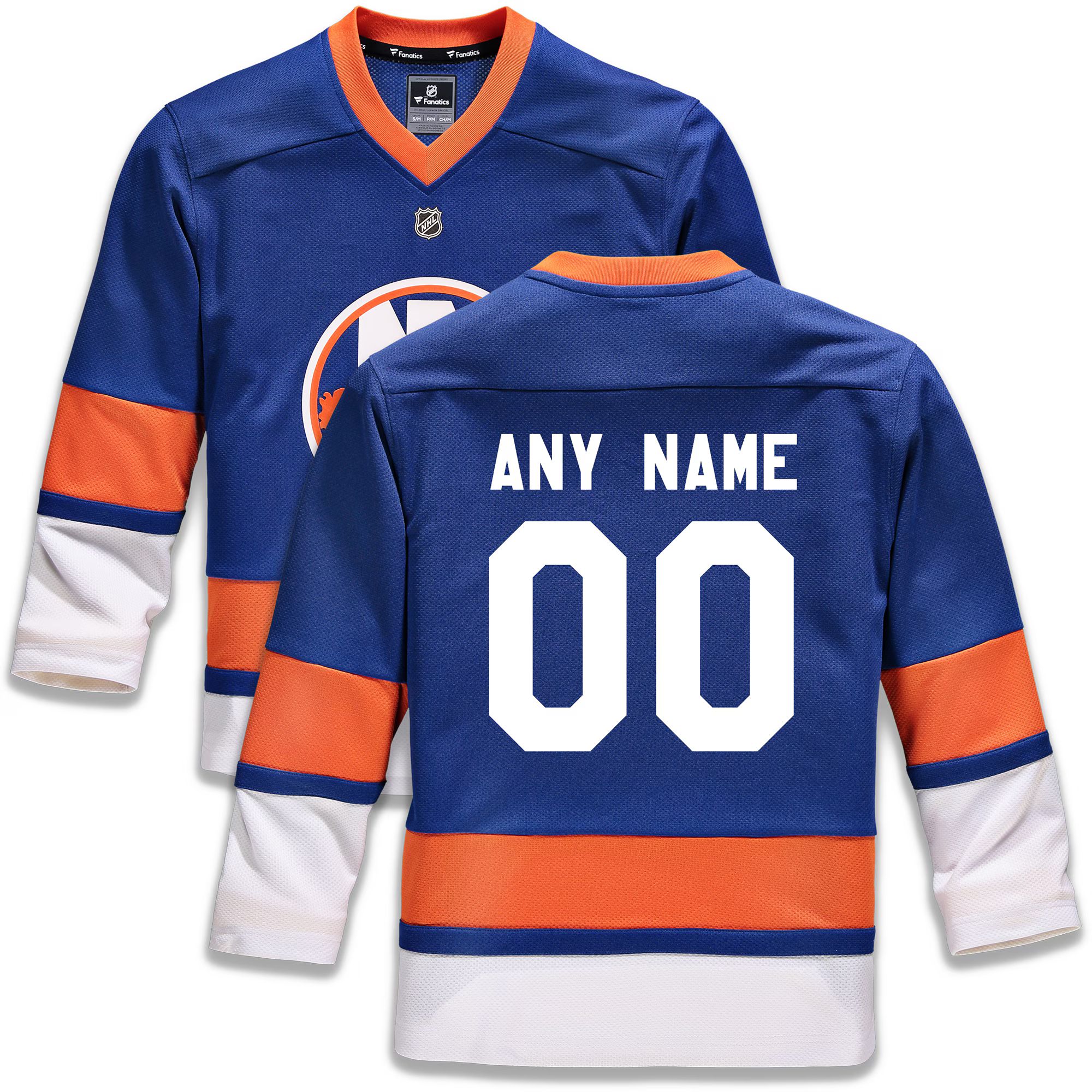 Youth New York Islanders Fanatics Branded Blue Home Replica Custom Jersey | NHL Shop