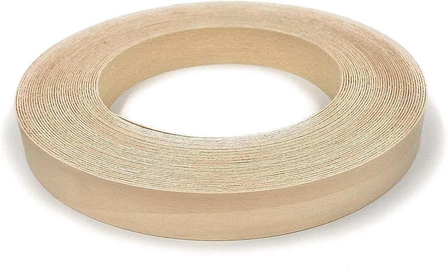 Edge Supply Birch 3/4" X 50' Roll, Wood Veneer Edge Banding Preglued, Iron on with Hot Melt Adhes... | Amazon (US)