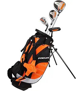 Remarkable Right Handed Junior Golf Club Set for Age 3 to 5 (Height 3' to 3'8") Set Includes: Dri... | Amazon (US)