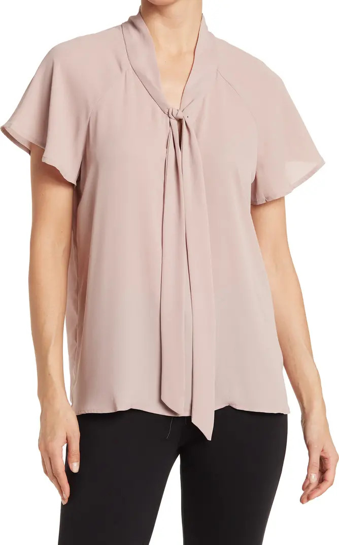 Tie Neck Woven Top | Nordstrom Rack