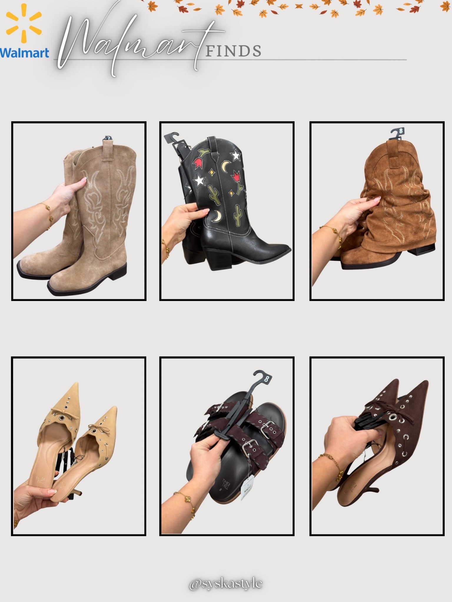 Walmart Fall Shoes! 

#LTKSeasonal #LTKStyleTip #LTKFindsUnder50