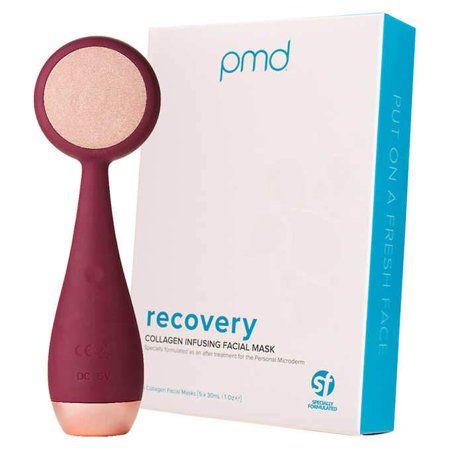 PMD Clean Pro ActiveWarmth Facial Cleansing Brush with Collagen Face Mask | Walmart (US)