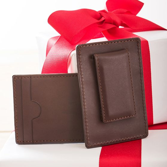 Leather Money Clip Wallet | Mark and Graham