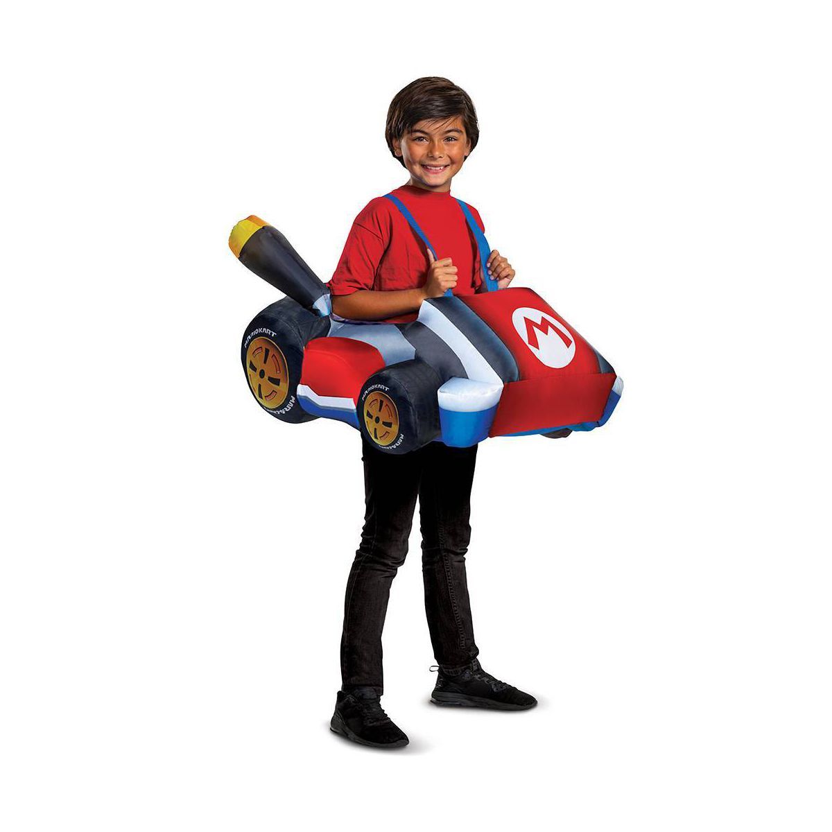 Kids' Super Mario Inflatable Riding Halloween Costume One Size | Target