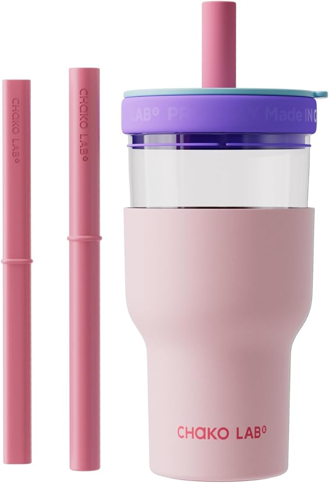 CHAKO LAB Insulated Stainless Steel Water Bottle | Dual-layer tumbler with Glass Linner and Stain... | Amazon (US)