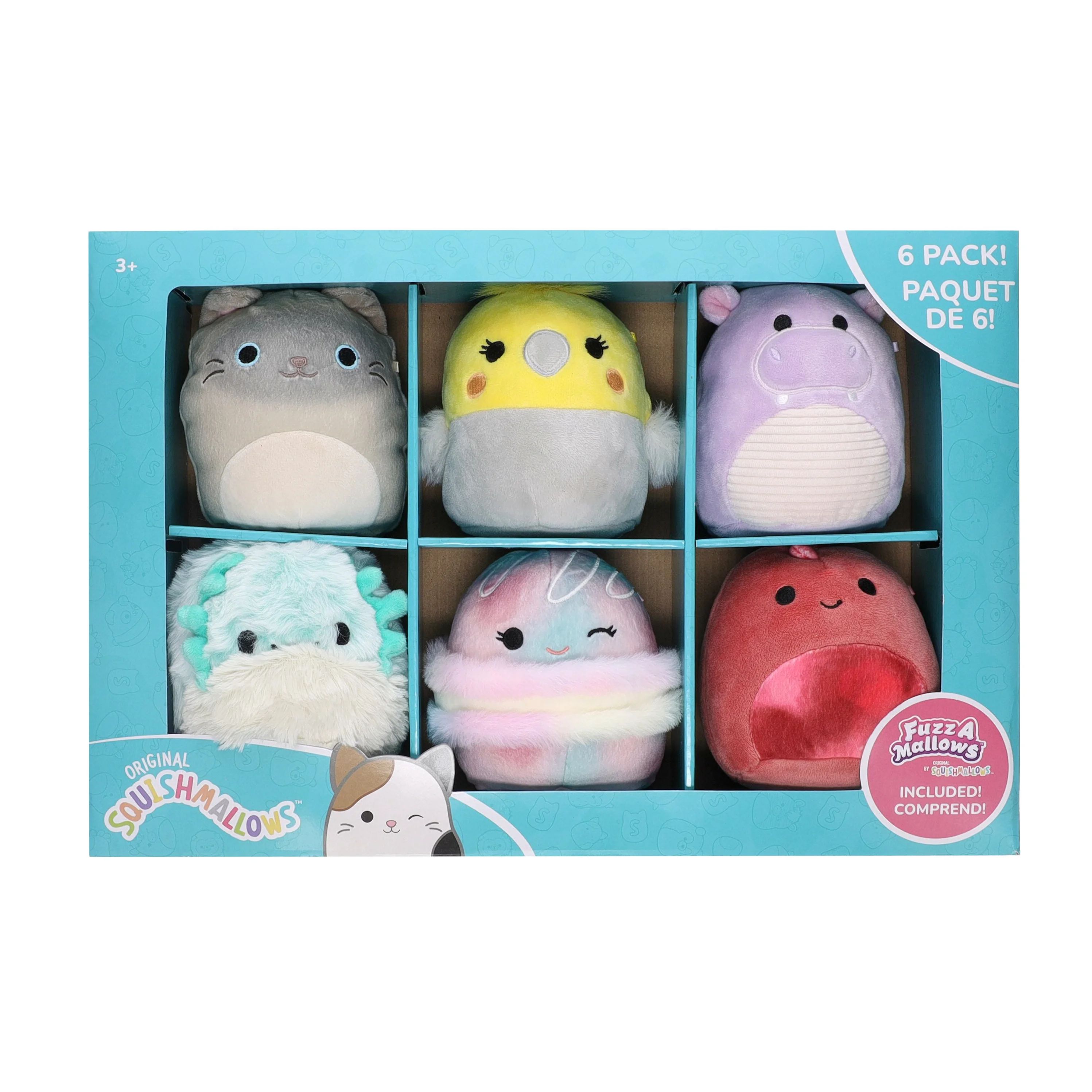 Squishmallows Little Plush Value Box - 5-5in Squishmallows 1-5in Fuzz a Mallow Walmart Multicolor | Walmart (US)