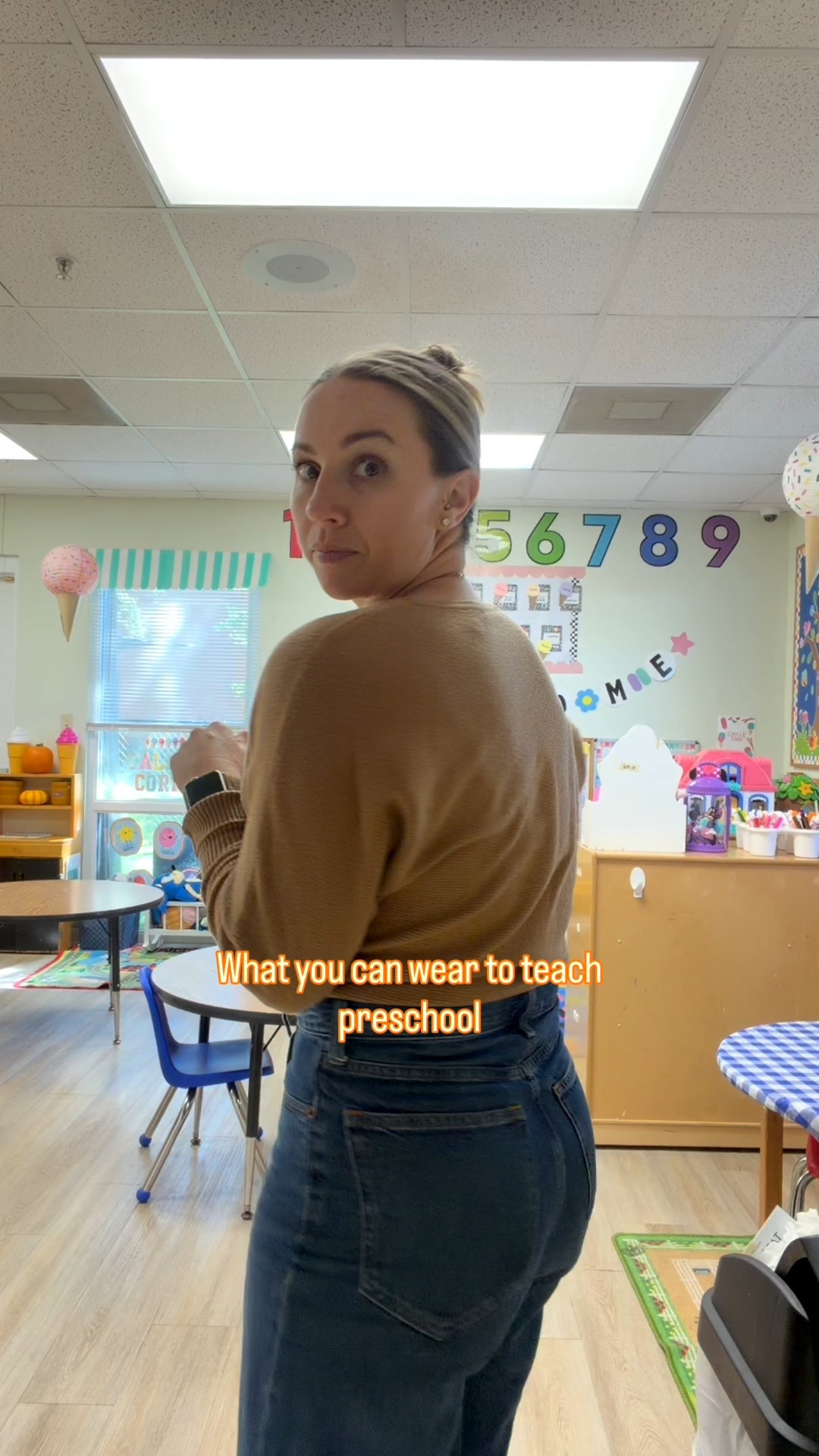 Easy preschool outfit idea. What I changed into after dressing up for 2 mornings a school. I was too exhausted to stay in character all day! 

#LTKSeasonal #LTKHalloween #LTKWorkwear