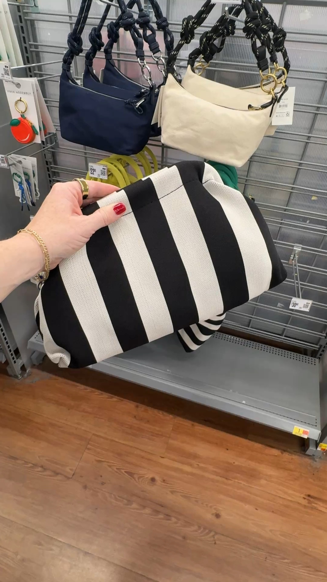Black and white striped clutch from Walmart! 

#LTKootd #LTKgrwm