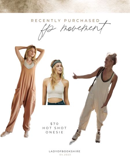 Living in these. Sadly the romper is out of stock. My husband calls it Painters Chic.

Hot shot onesie in Toasted Coconut & Oatmeal Heather - S
Happiness Runs Crop Tank in Stone Eagle  - M/L