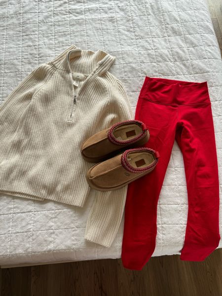 Winter outfit idea
Ice skating outfit 
Christmas outfit 
Holiday outfit 
Uggs 
Knit sweater 
Red leggings 
Fabletics 


#LTKstyletip #LTKGiftGuide #LTKHoliday