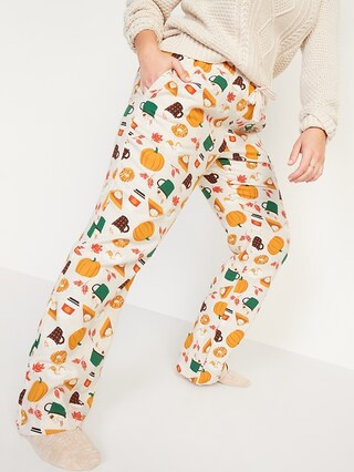 Mid-Rise Printed Pajama Pants for Women | Old Navy (US)