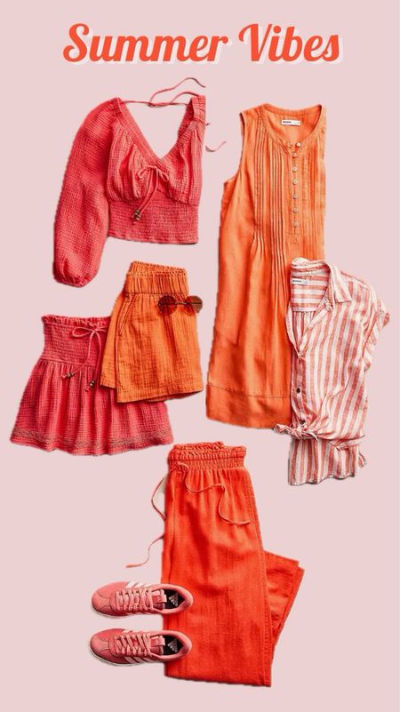 Summer Vibes! I’m loving these bright and colorful finds for summer!🩷☀️🧡
..............……………
pink Adidas colorful sneakers colorful Adidas linen set ruffle skirt mini skirt linen dress pin tuck dress striped shirt striped set linen shorts pull on shorts comfy shorts comfortable shorts swimsuit coverup pull on pants linen pants gauze set abercrombie dupe vuori dupe summer look summer outfit capsule wardrobe summer outfits crop top outfit under $50 outfit under $100 kohls finds kohls outfit short dress sleeveless dress lounge shorts lounge set wide leg pants beach outfit vacation outfit travel look travel outfit swimsuit cover swim coverup swimsuit coverup 

#LTKStyleTip #LTKFindsUnder50 #LTKTravel