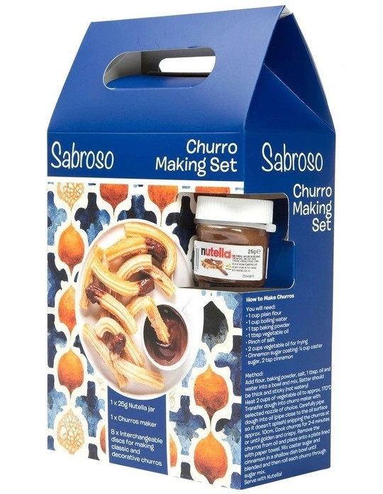 Churro Maker Set with Nutella 25g | Myer