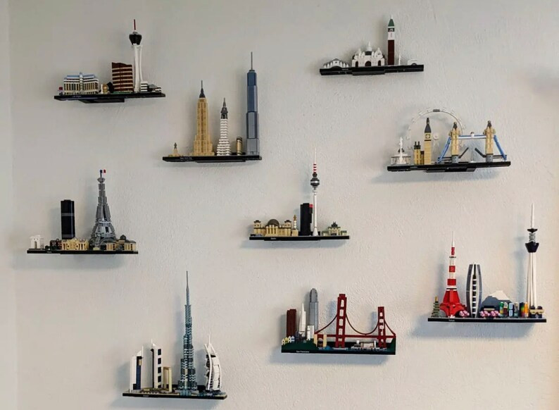 Wall Mount for Lego Architectural Skyline - Etsy | Etsy (US)