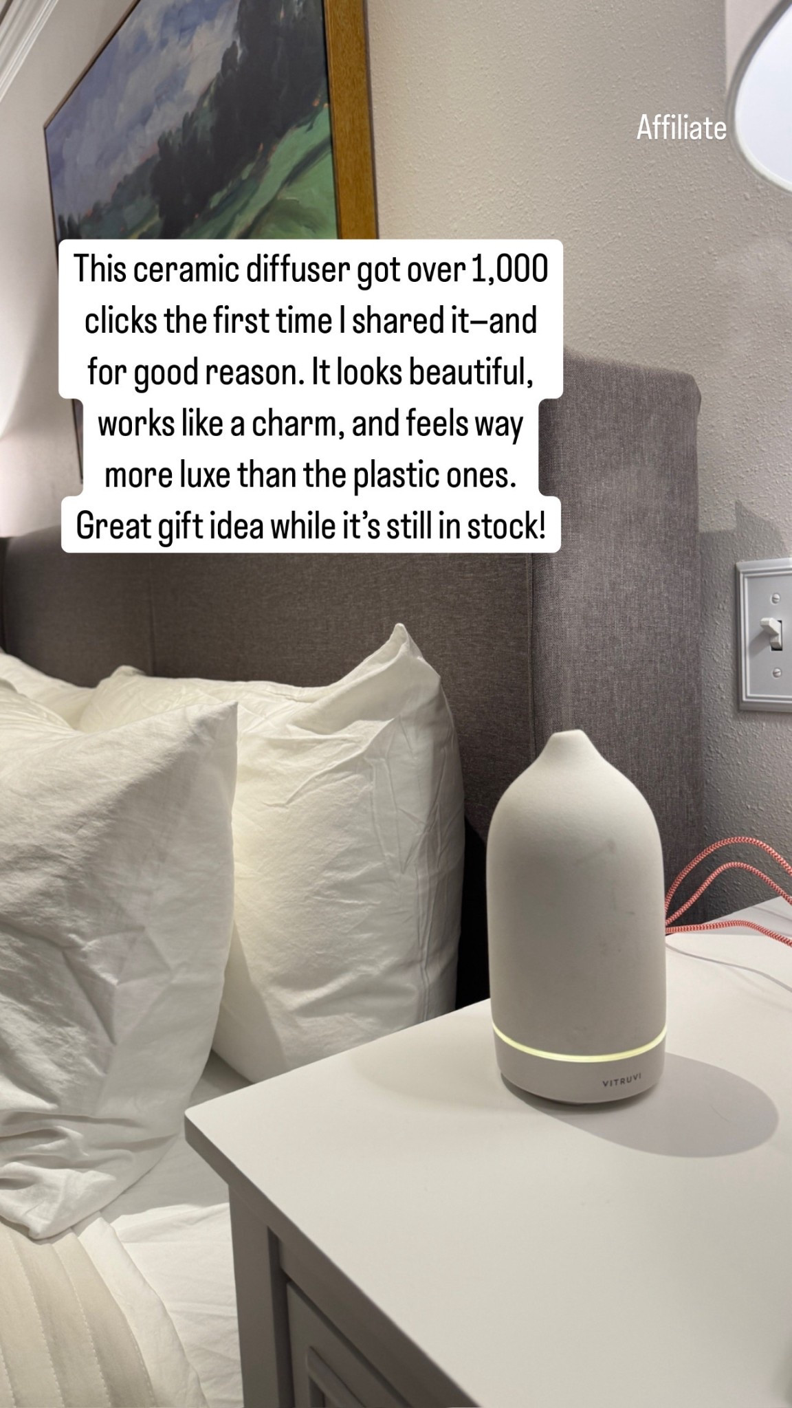 We love this ceramic diffuser and our favorite scent for resetting our condo! It’s so much better than a plastic one. Amazon finds, condo finds, prime day deals, home scent inspirationn

#LTKHome