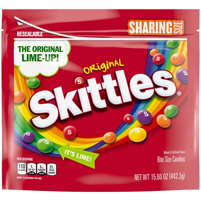 Skittles Original Sharing Size Chewy Candy - 15.6oz | Target