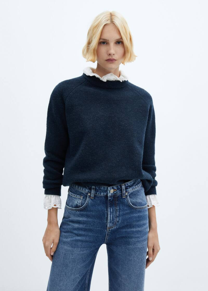 High-waist balloon jeans -  Women | Mango USA | MANGO (US)