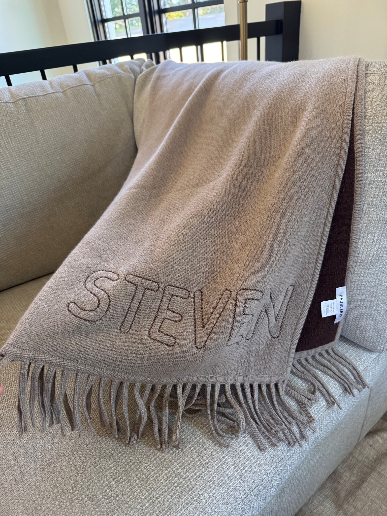 New custom blanket from @baublebar merino wool, perfect gift idea 

#LTKSaleAlert #LTKHoliday #LTKGiftGuide