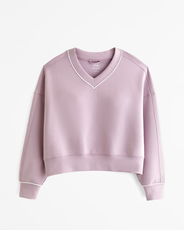 Women's YPB neoKNIT V-Neck | Women's Tops | Abercrombie.com | Abercrombie & Fitch (US)