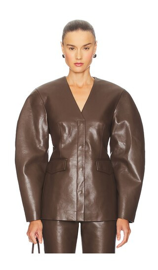 Unfavorite  Erina Jacket in Chocolate

              
    
        
        
            Favorite... | Revolve Clothing (Global)