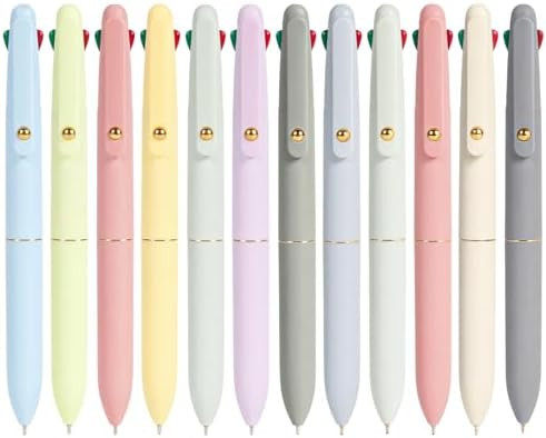 Ddaowanx 4-in-1 Multicolor Ballpoint Pens 0.5mm Fine Point Smooth Writing,nurse accessories for w... | Amazon (US)