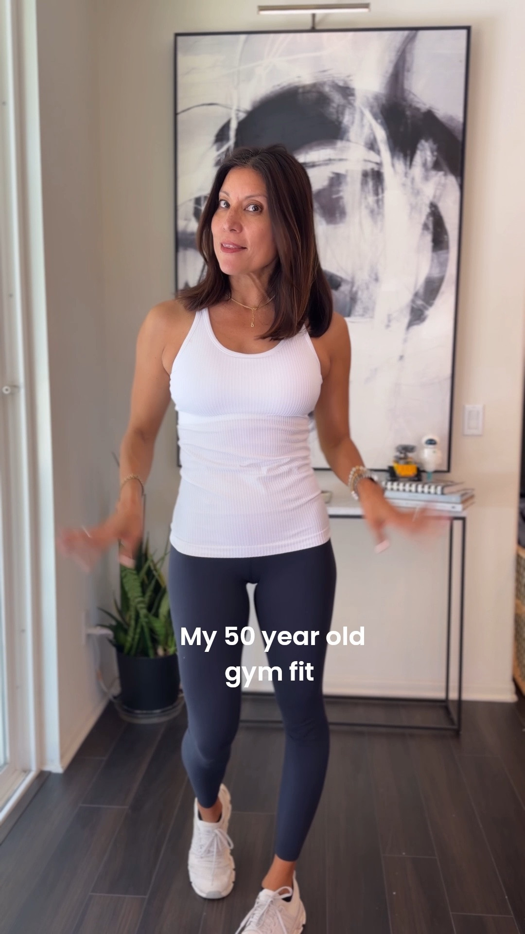 If you outfit is feels good you’ll move better in class. At least I think so. 


Tank size small 
Leggings xs 
Sweatshirt older @Aerie linked newer version wearing xs 

Vacation style 
Activewear

#LTKPetite #LTKActive #LTKOver40