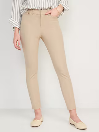 High-Waisted Pixie Skinny Ankle Pants | Old Navy (US)