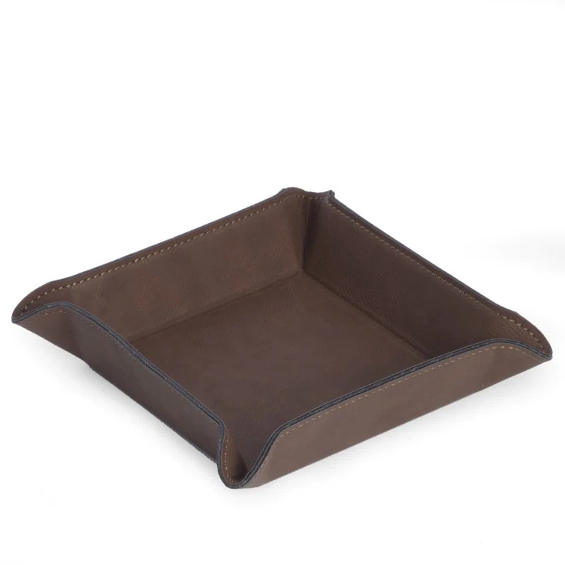 Leather Trinket Dish + | Wayfair North America