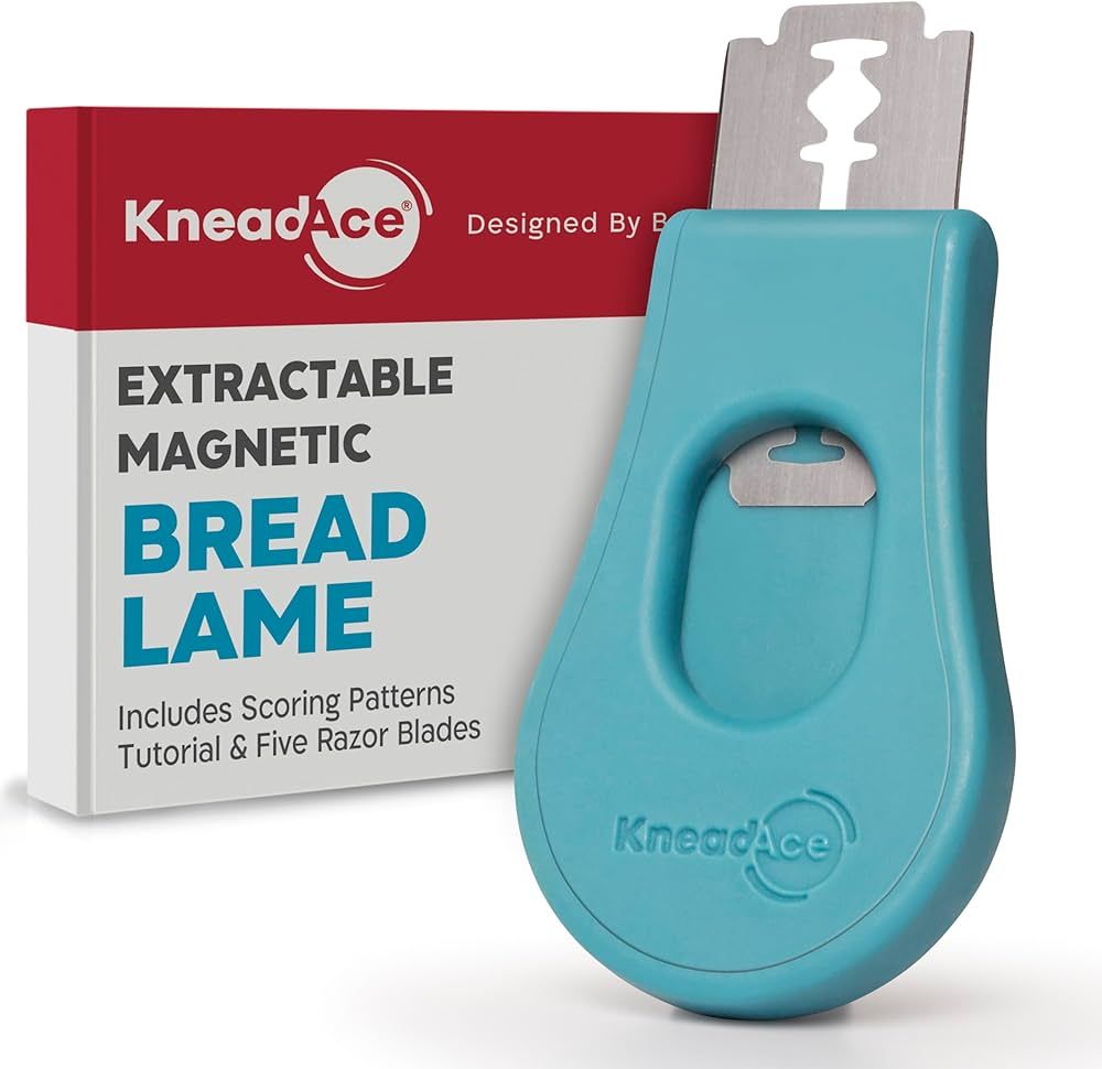 KNEADACE Extractable & Magnetic Bread Lame Dough Scoring Tool - Professional Sourdough scoring to... | Amazon (US)
